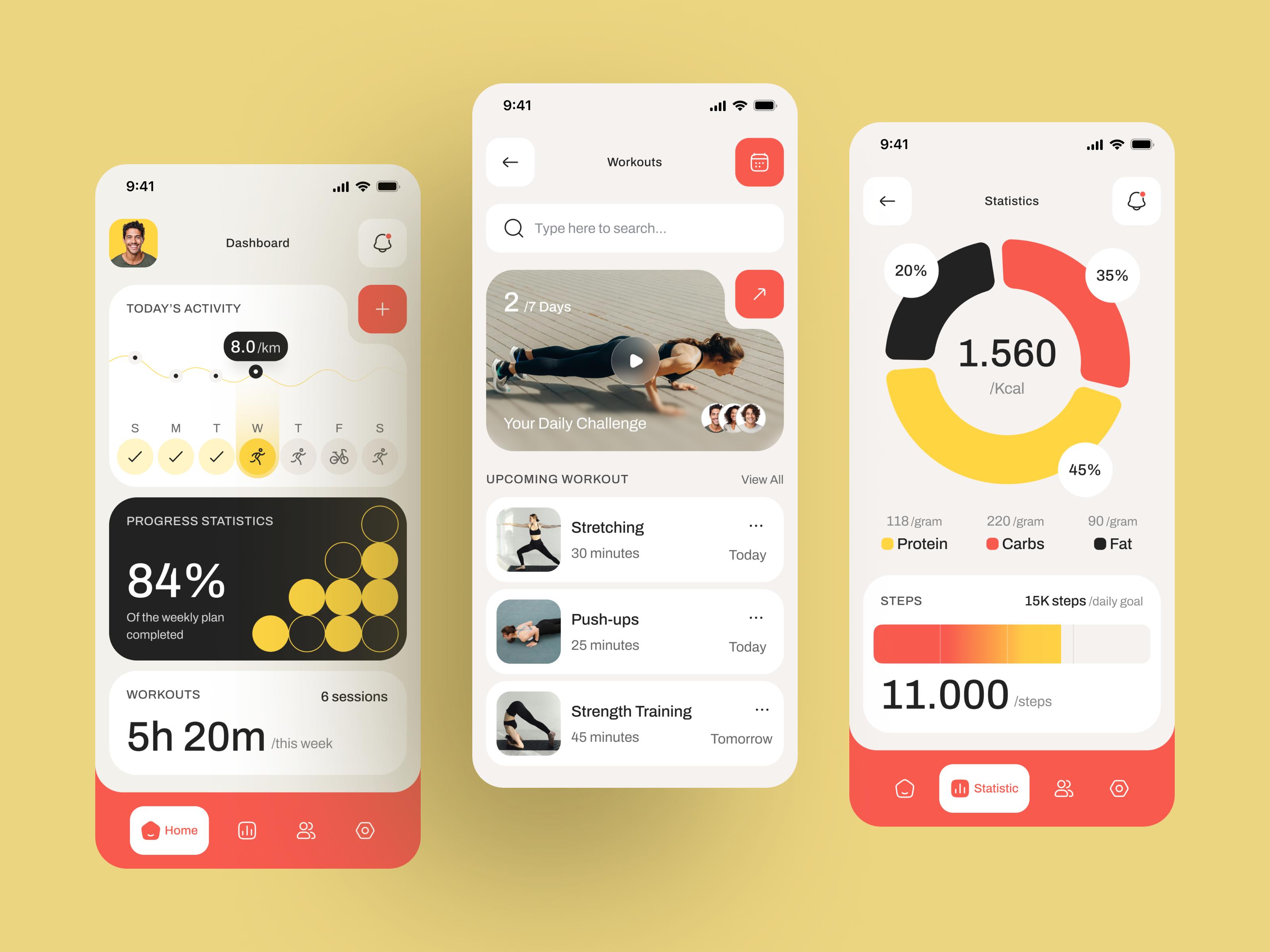 Fitness Tracking App