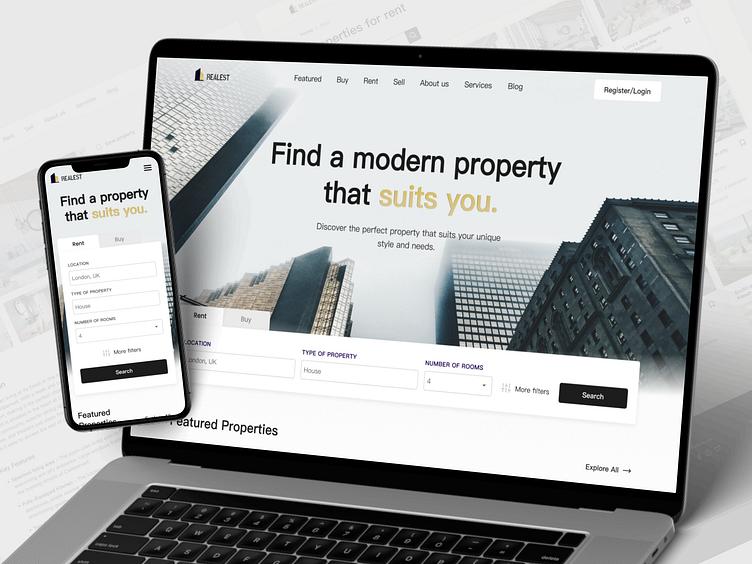 Real Estate Website